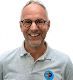 Portret van Sander Schinkel.